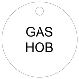 Gas Hob Valve Tag