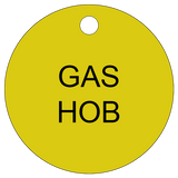 Gas Hob Valve Tag